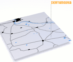 3d view of Semyanovka