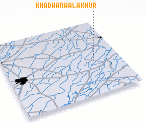 3d view of Khadwānwāla Khur
