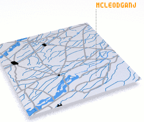 3d view of McLeodganj