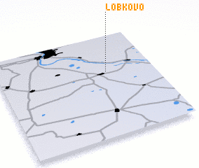 3d view of Lobkovo