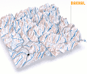 3d view of Bākhal