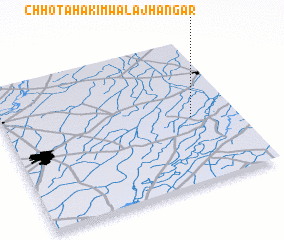 3d view of Chhota Hākimwāla Jhangar