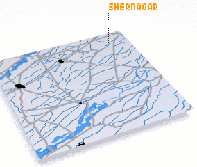 3d view of Shernagar
