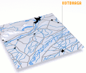 3d view of Kot Bhāga