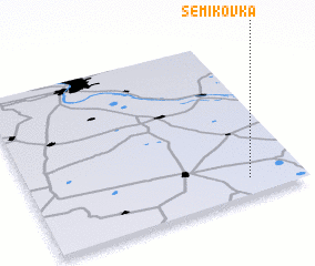 3d view of Semikovka