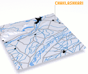 3d view of Chak Lashkari