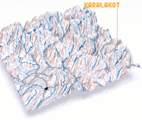 3d view of Karālākot