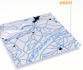 3d view of Pīr Kot