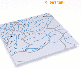 3d view of Sūratgarh