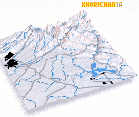 3d view of Khori Channa