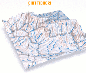 3d view of Chitti Dheri