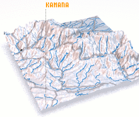 3d view of Kamāna