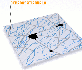 3d view of Dera Dasatiānwāla