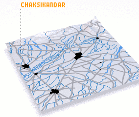 3d view of Chak Sikandar