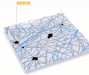 3d view of Mīrpur