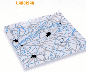 3d view of Lahoriān