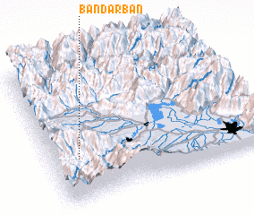 3d view of Bandarban