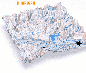 3d view of Kharigām