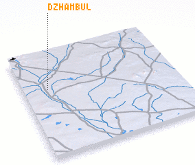 3d view of Dzhambul