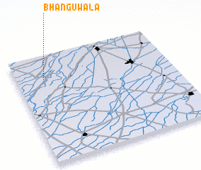 3d view of Bhanguwāla