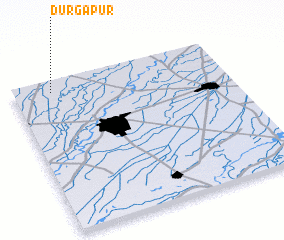 3d view of Durgāpur