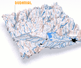 3d view of Dudhniāl