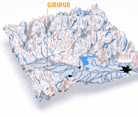 3d view of Giripur