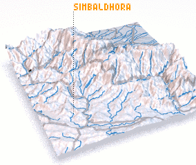 3d view of Simbal Dhora