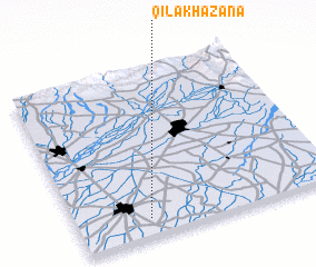 3d view of Qila Khazāna