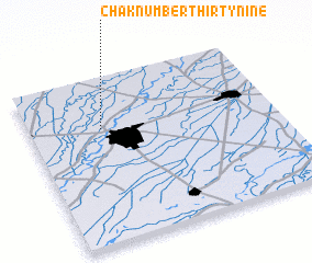 3d view of Chak Number Thirty-nine