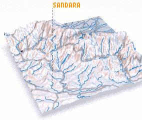 3d view of Sandāra