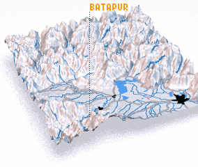 3d view of Batapur