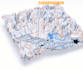 3d view of Supar Nāghom