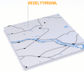 3d view of Vesëlyy Prival