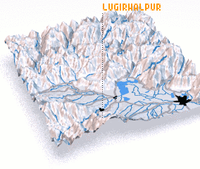 3d view of Lugirwālpur