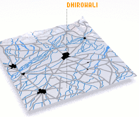 3d view of Dhirowāli