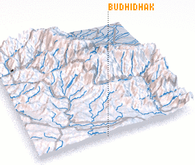 3d view of Budhi Dhak