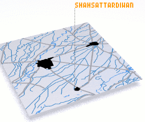 3d view of Shāh Sattār Dīwān