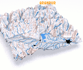 3d view of Ārampur