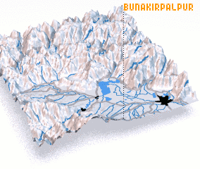 3d view of Buna Kirpālpur