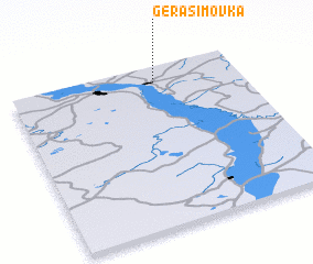 3d view of Gerasimovka