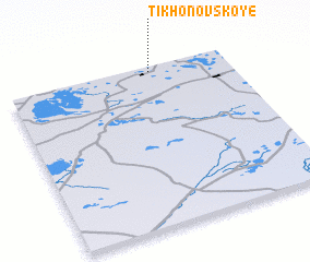 3d view of Tikhonovskoye