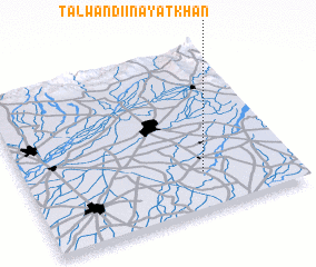 3d view of Talwandi Ināyat Khān