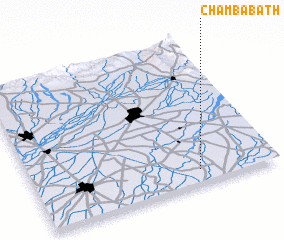 3d view of Chamba Bāth