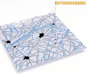 3d view of Butur Dograndi