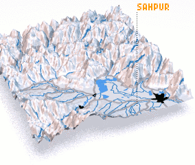 3d view of Sahpur