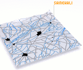 3d view of Sainewāli