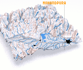 3d view of Mohandpura