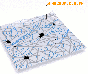 3d view of Shāhzādpur Bhopa