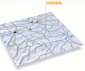 3d view of Shedbal